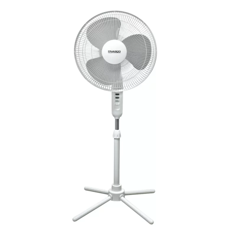 Ventilateur à Pied Nasco Blanc 16''