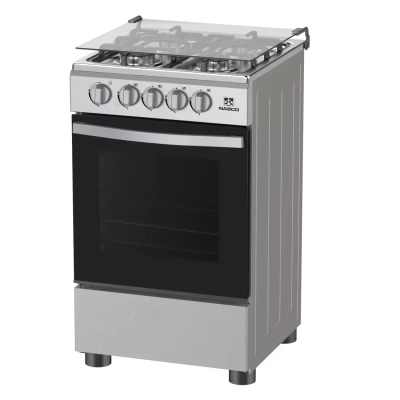 NASCO gazinière argent 4 feux avec grill