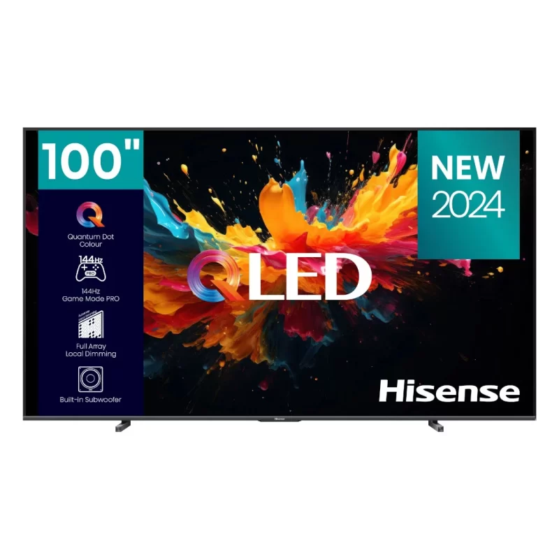 Hisense TV QLED 100" Smart VIDAA - 4K