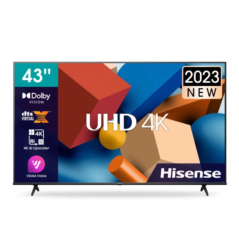 Hisense TV Smart 43" VIDAA 4K UHD