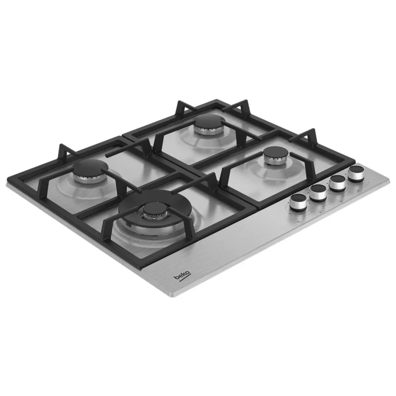 BEKO Table de Cuisson Encastrable 60cm – 4 Brûleurs à Gaz – Image 2