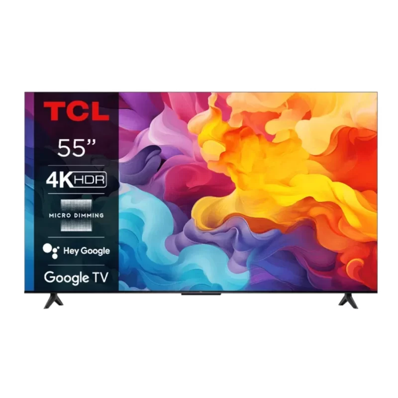 TCL TV LED 55" – Google TV, Smart TV Ultra-Connectée avec Image Haute Définition