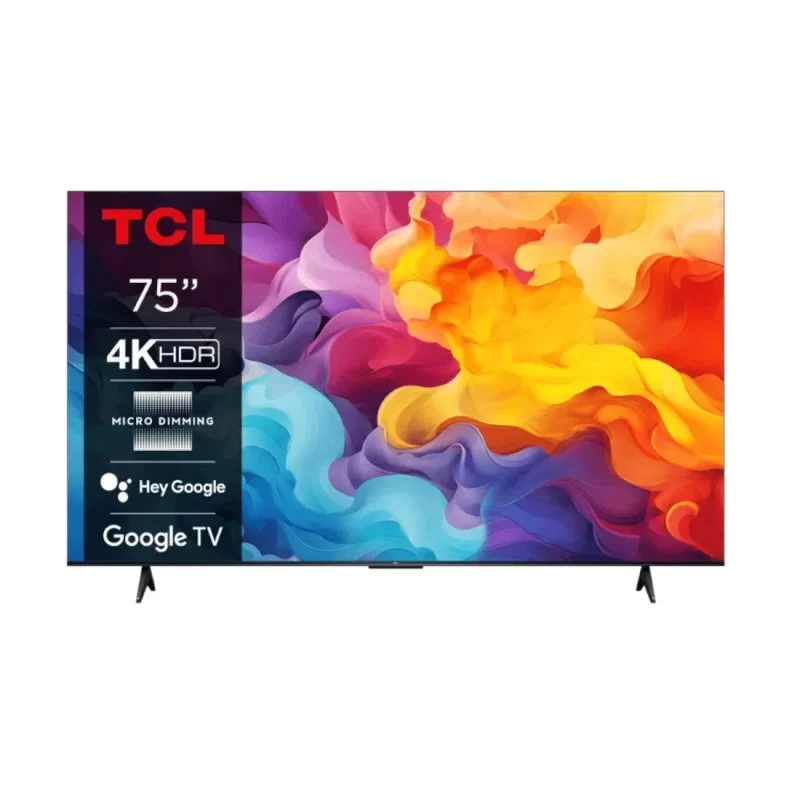 TCL TV LED 75" – Google TV 4K UHD Smart TV Performante et Immersive