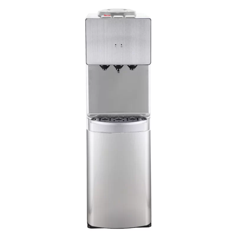 Midea Distributeur d'Eau 3 Robinets avec Mini Réfrigérateur 20L