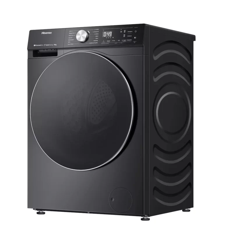 Hisense Machine à Laver 12KG Front Load Premium Black - A+++ Connect Life – Image 4