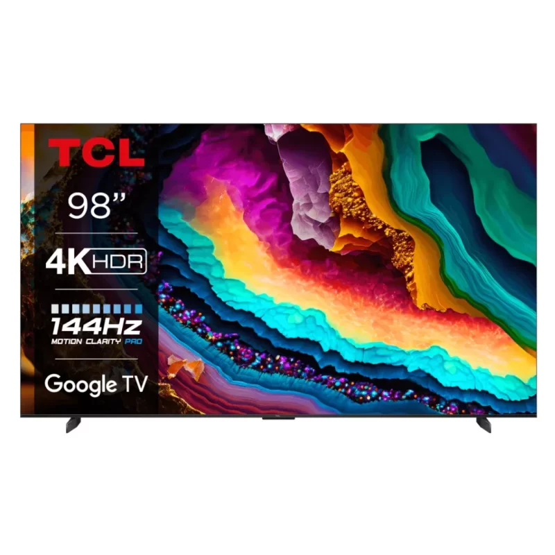 TCL TV Google 98" – 4K Ultra HD Smart TV Géante Immersion Cinématographique Absolue