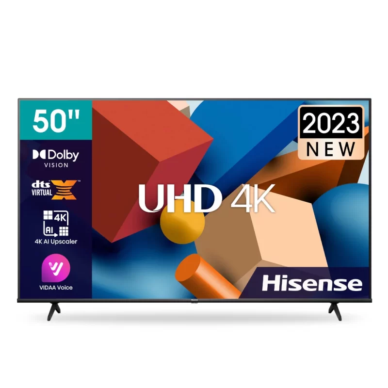 Hisense TV LED Smart VIDAA 50" - 4K UHD