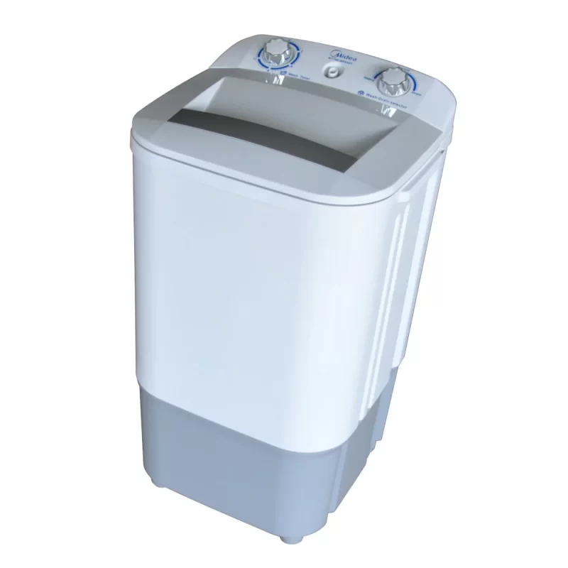 Midea Machine à Laver Top Load 6KG Blanc – Single Tub